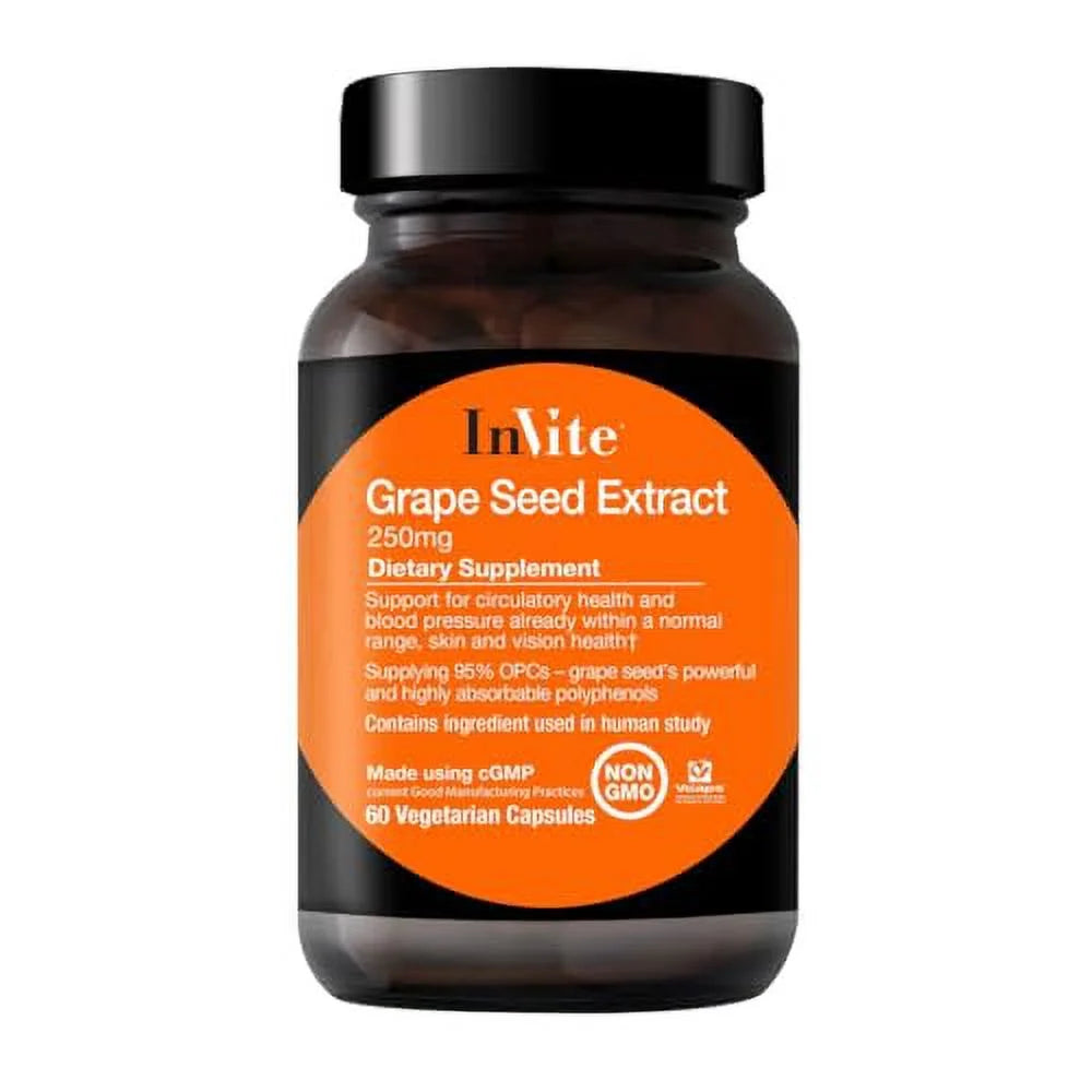 Grape Seed Extract 60 Vegetarian Capsules R8631