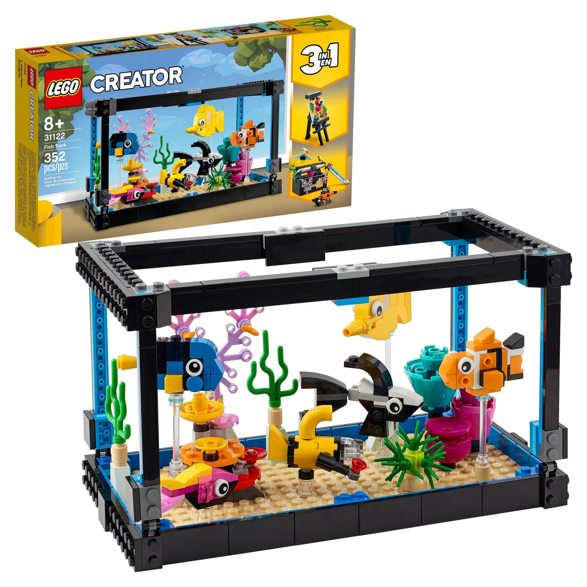 Fish Tank Building Set 352 Pieces A81924