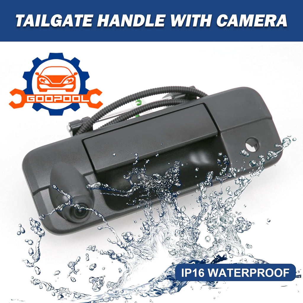 Tailgate Backup Camera Rear View Handle A4307
