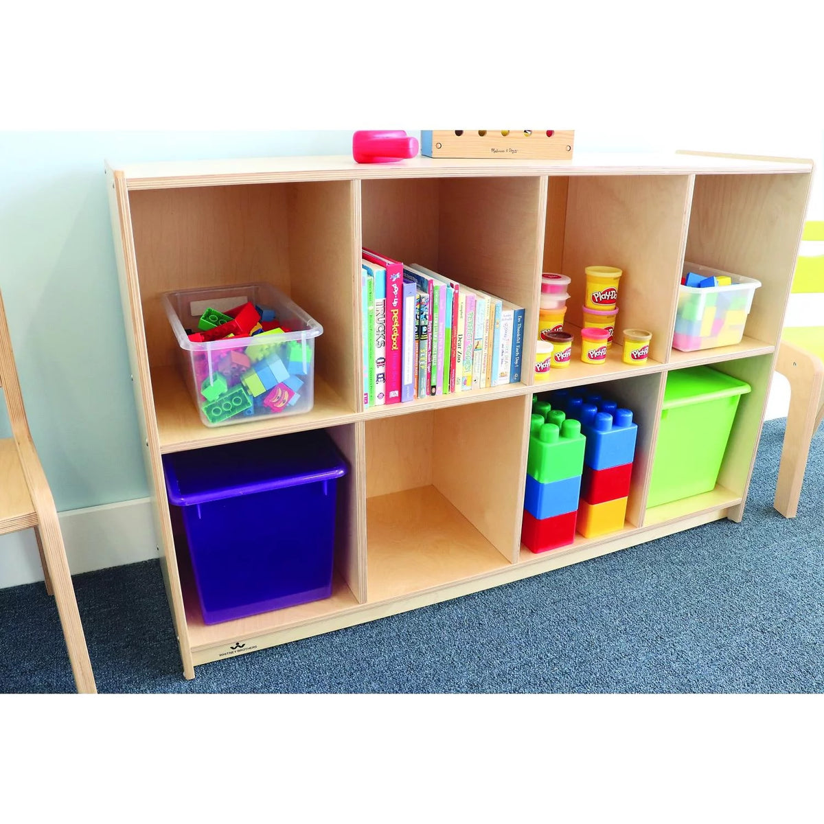 8 Cubby Childrens Storage Furniture O770269