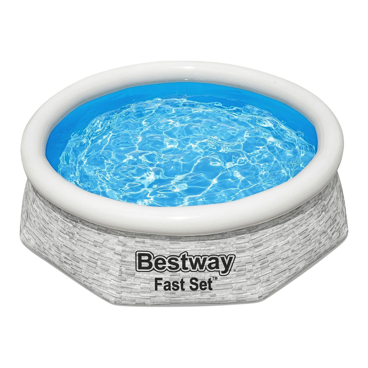 12' x 30 Round Inflatable Swimming Pool Set E370