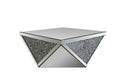 Clear Square Mirrored Coffee Table T5201