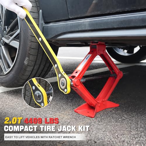 2.5 Ton Universal Scissor Jack with Lug Wrench V672780