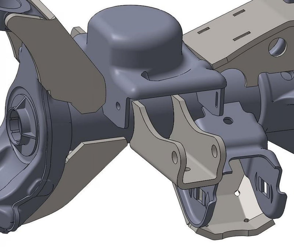JK Front Axle Shock Mounts C158530