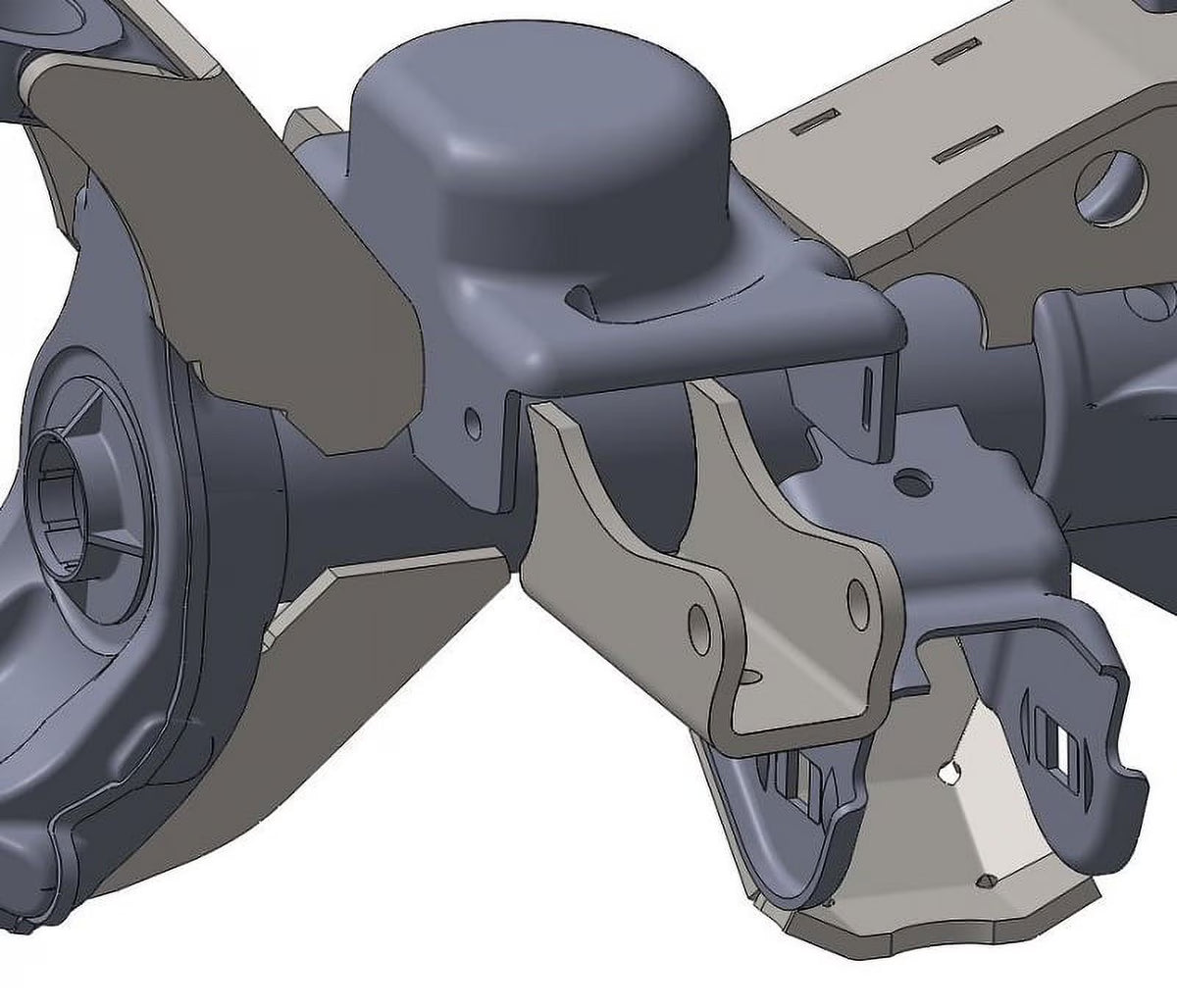 JK Front Axle Shock Mounts C158530