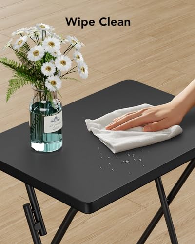 Folding TV Tray Table with No Assembly Required A76004