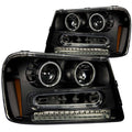 Black Projector Headlights with Halo G195663