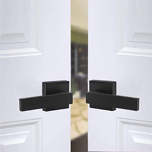 Matte Black Non-Turning Reversible Door Levers A9899
