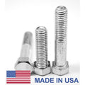 7/16 inch-20 x 7/8 inch Fine Thread Grade 5 Hex Cap Screw Bolt Medium Carbon Steel Zinc Plated Pk 100 W919737
