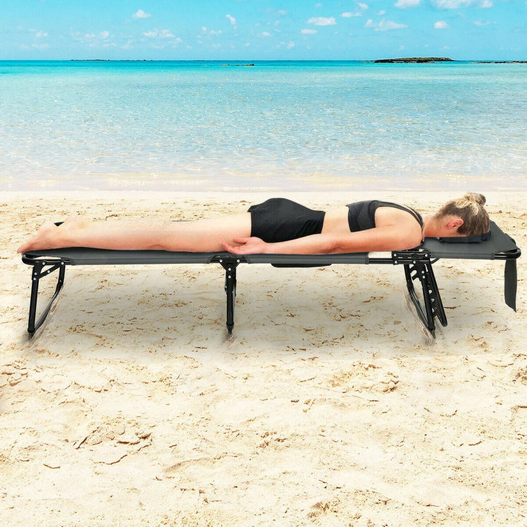 Beach Lounge Chair with Removable Pillow L617