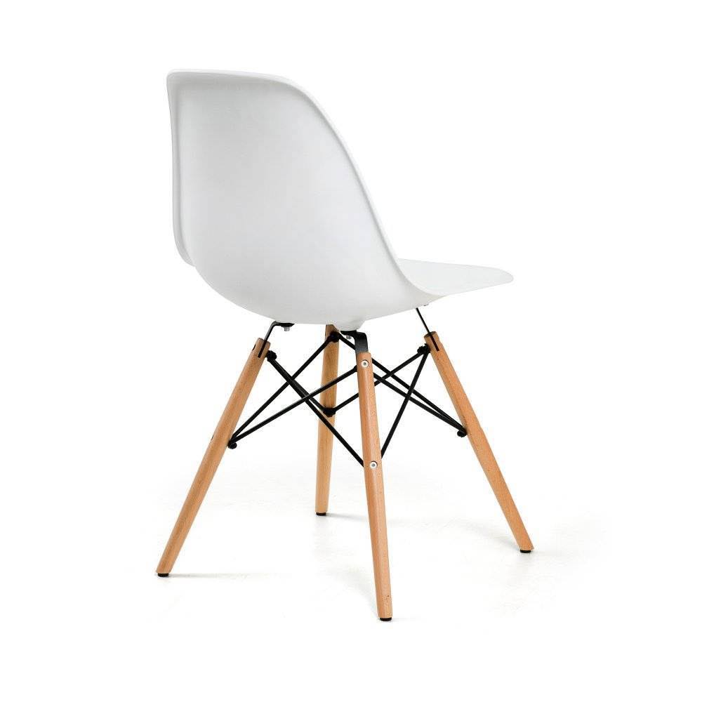 White Side Chair, Set of 4 P431