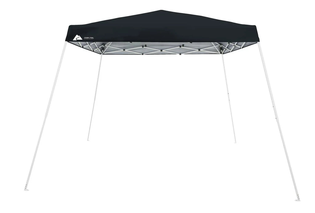 10'x10' Black Slant Leg Pop-up Canopy V9690