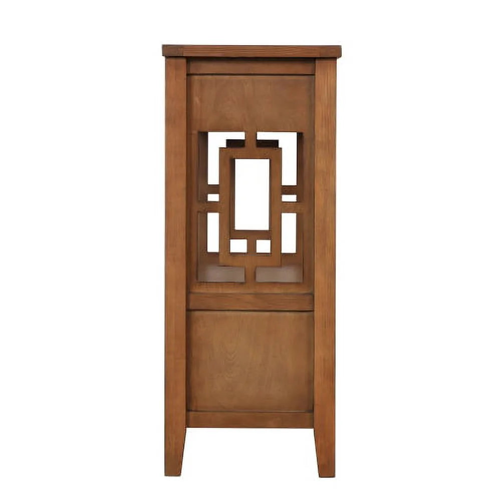 Farmhouse 36'' Wood Console Table with 4 Drawers Y98228