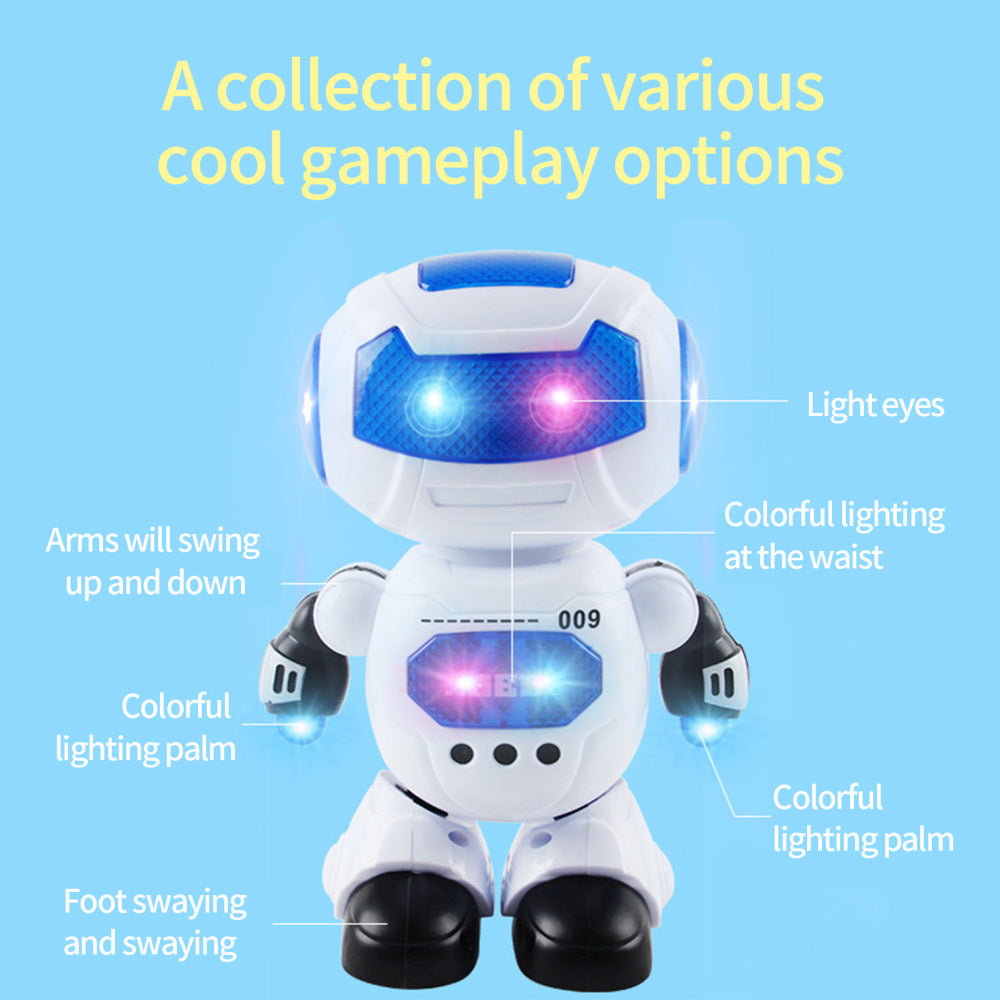Dancing Robot Toy with Colorful Lights G46353