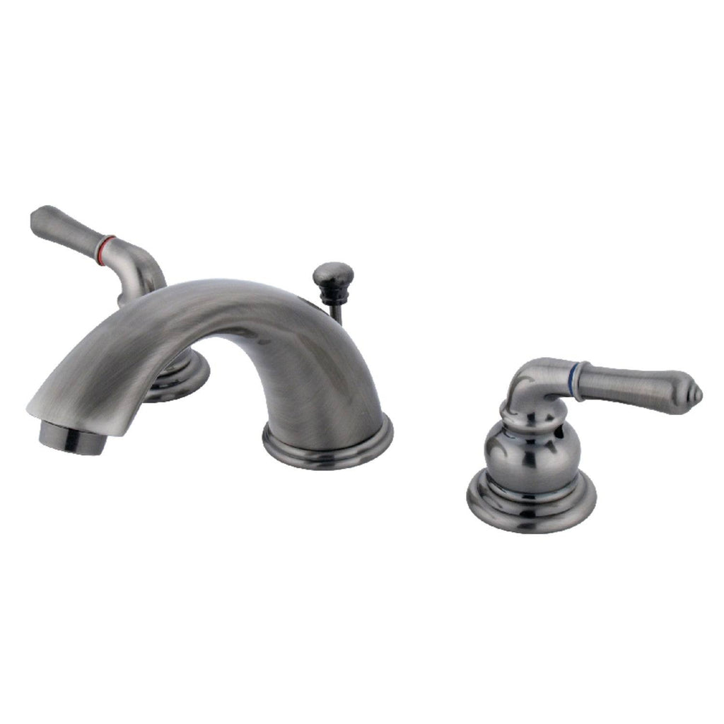 Polished Chrome Polished Brass Widespread Bathroom Faucet S585207