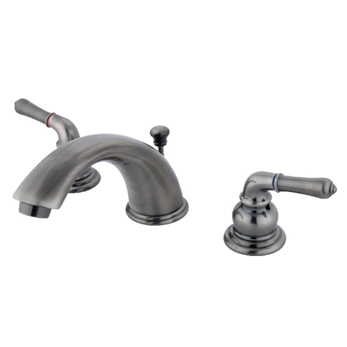Polished Chrome Polished Brass Widespread Bathroom Faucet S585207