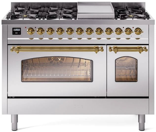 48 Dual Fuel Propane Gas Range Stainless Steel O29417