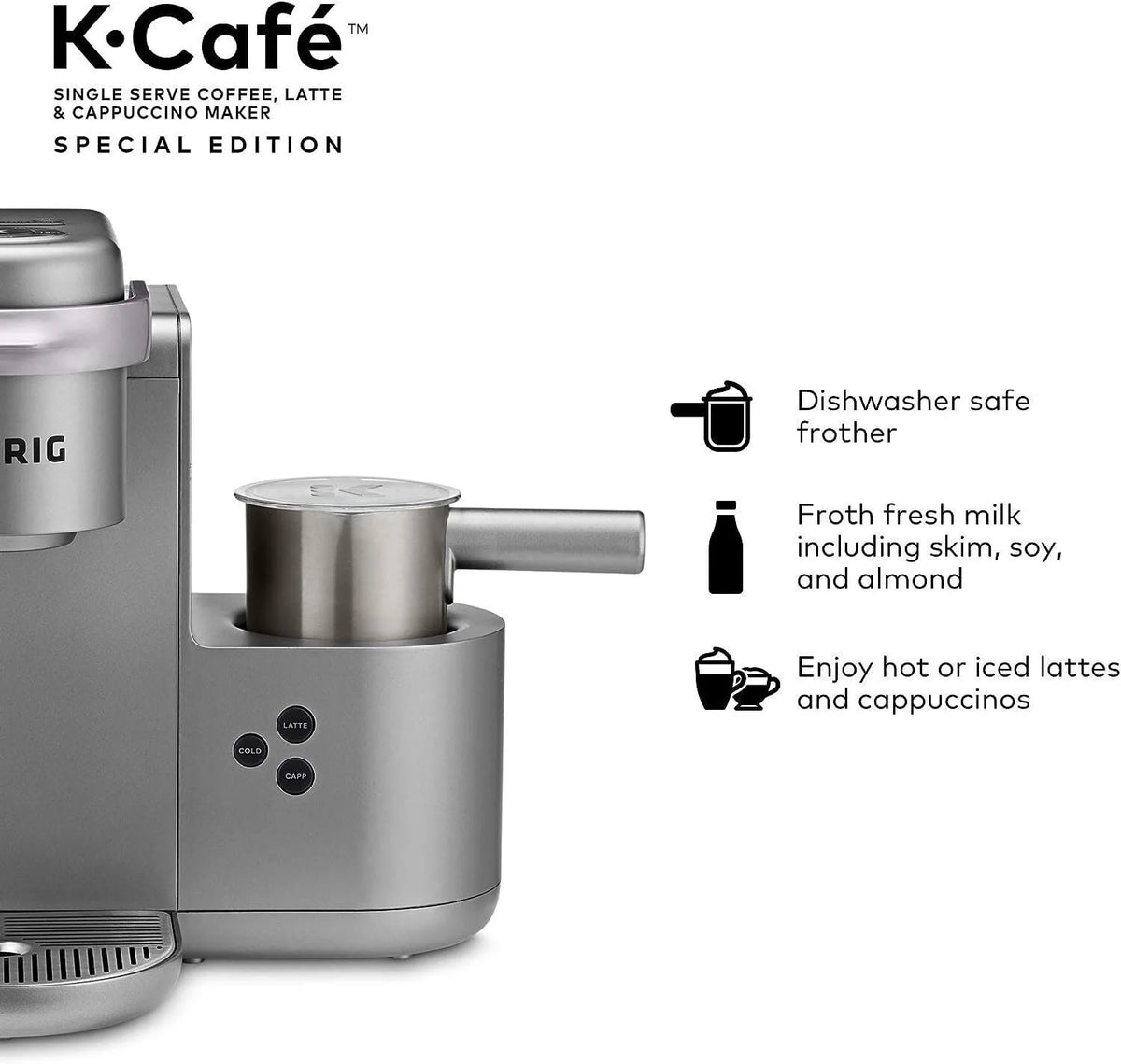 Single-Serve Coffee, Latte, and Cappuccino Maker N25701
