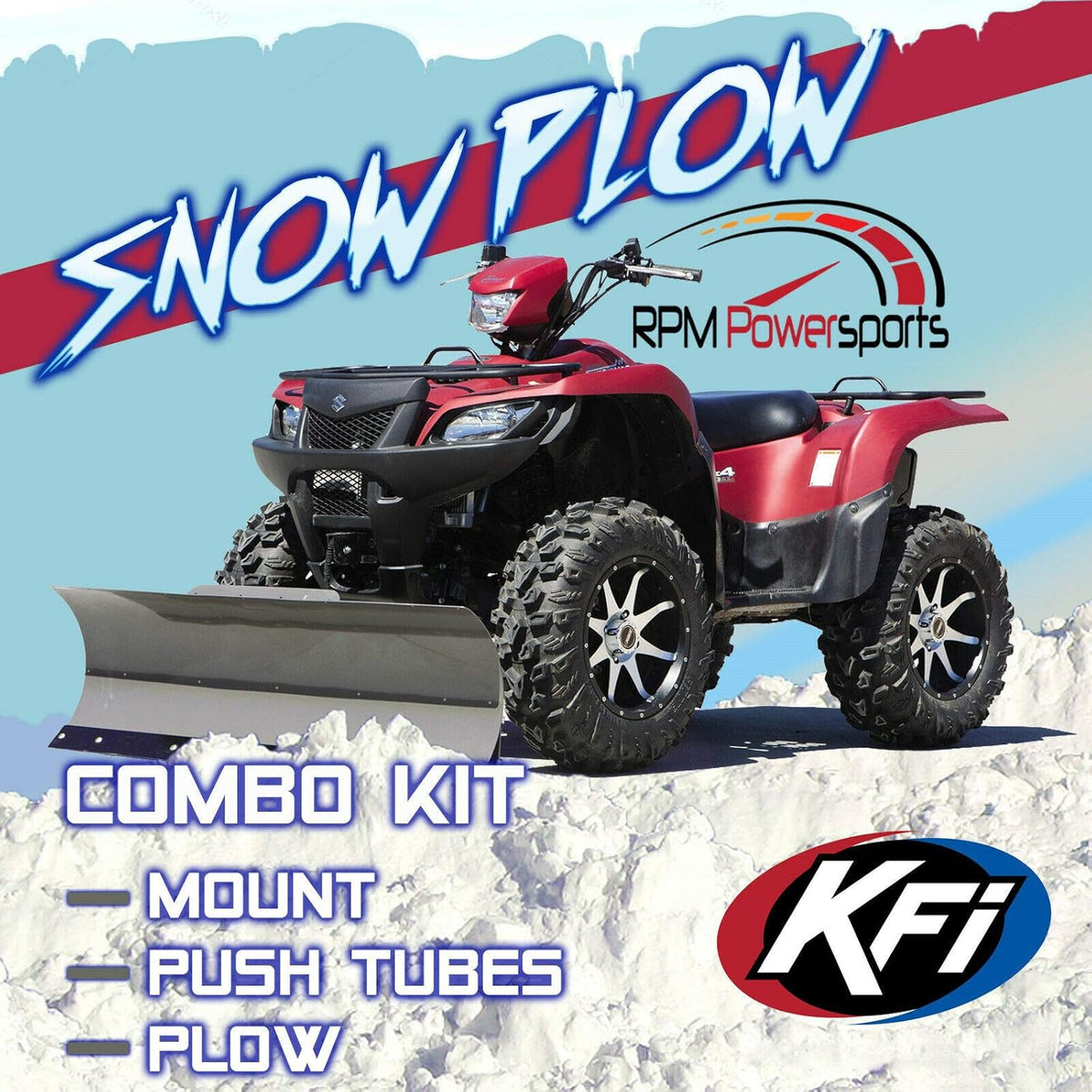 48" Snow Plow Blade Mount Combo Kit J929