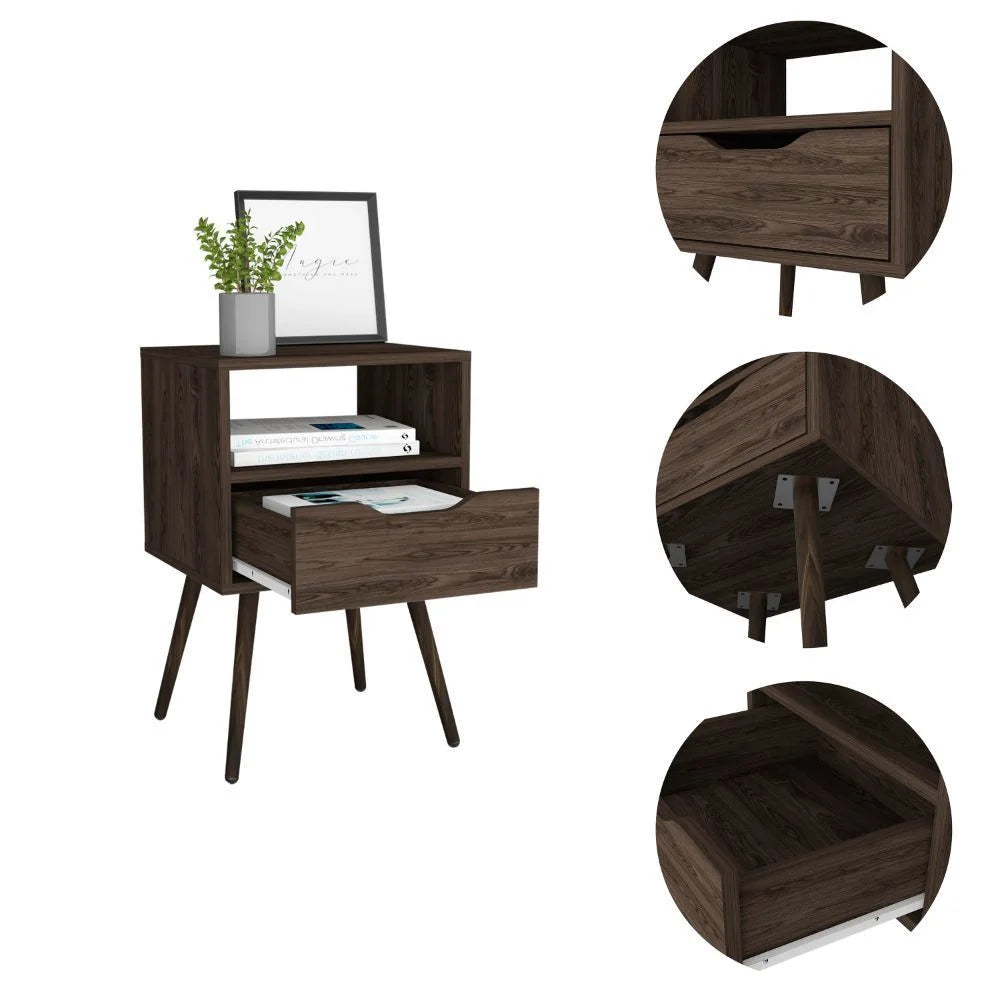 Nightstand Dark Walnut N843817
