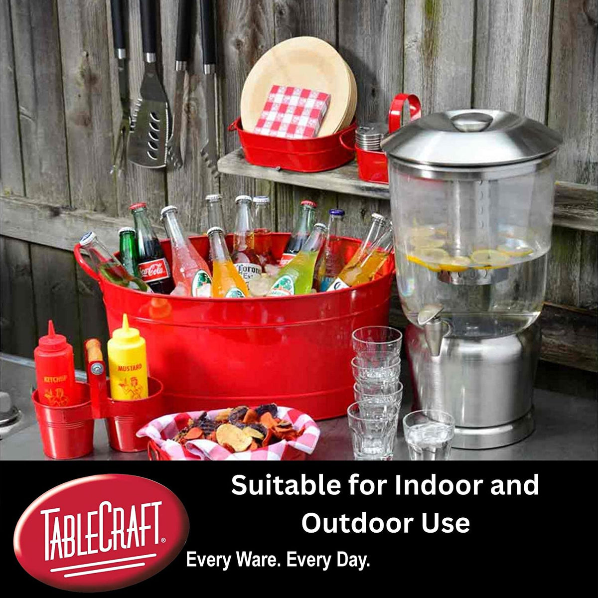 Gallon Drink Dispenser With Fruit Infuser & Stand K7575