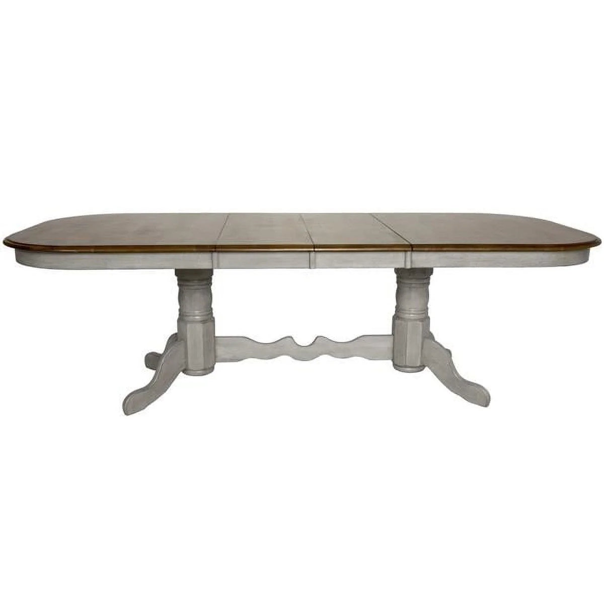 Extendable Double Pedestal Dining Table B2365