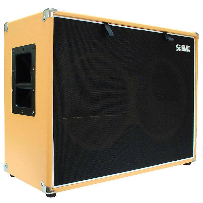 Orange Tolex 2x12 Guitar Speaker Cabinet L40533