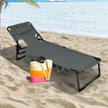 Beach Lounge Chair with Removable Pillow L617