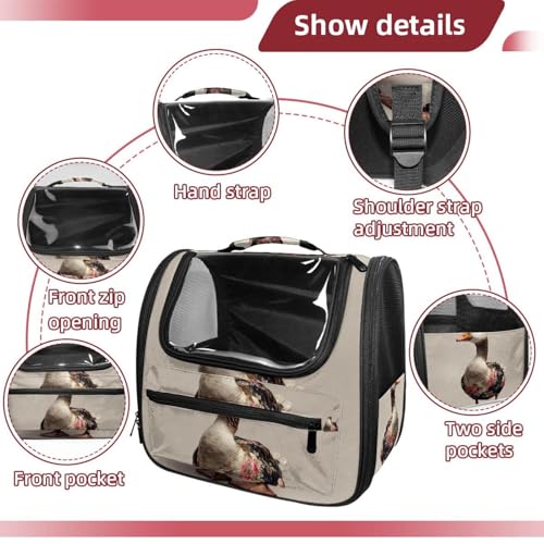 Pet Travel Carrier Soft Sided Portable Bag U26670