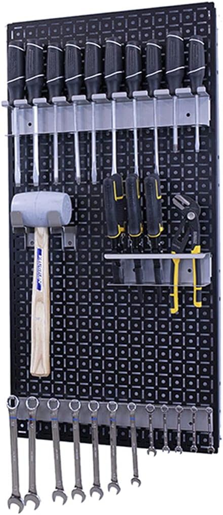 Black/Red Metal Pegboard System M869