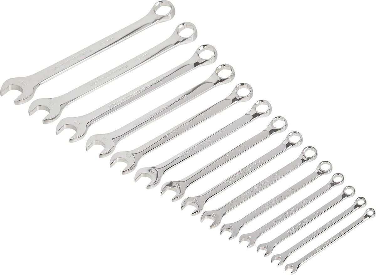 14 Pc. 6 Pt. Combination Wrench Set, Metric X15173