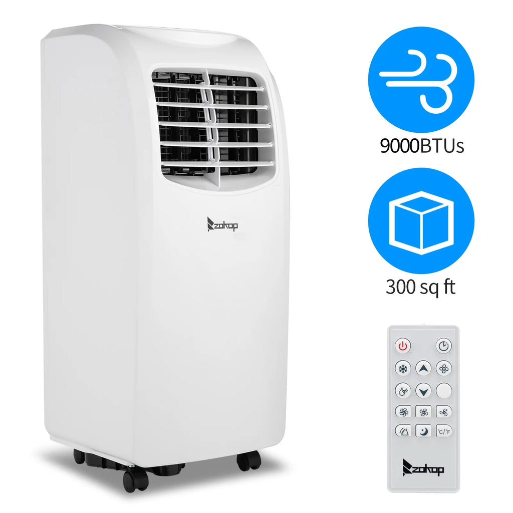 Portable Air Conditioner, 8,000 BTU, White T10933