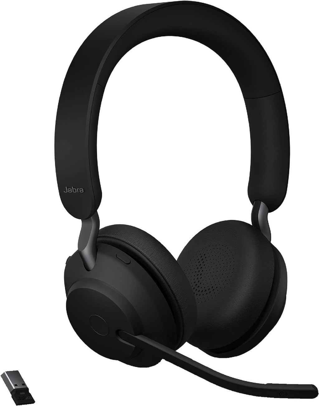 Jabra Evolve2 65 Wireless Bluetooth Headset, Stereo, Black M4910