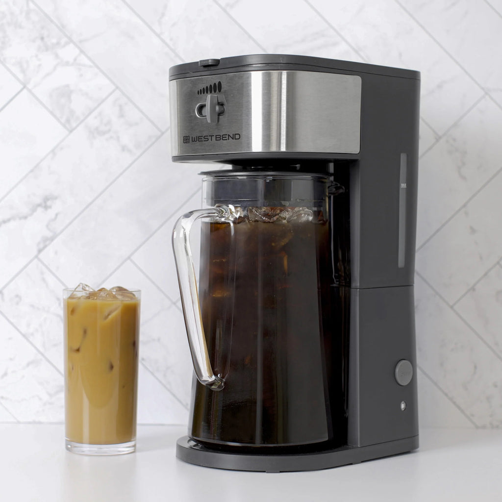 Iced Coffee and Iced Tea Maker with Infusion Tube, 2.75 Qt. Black N269