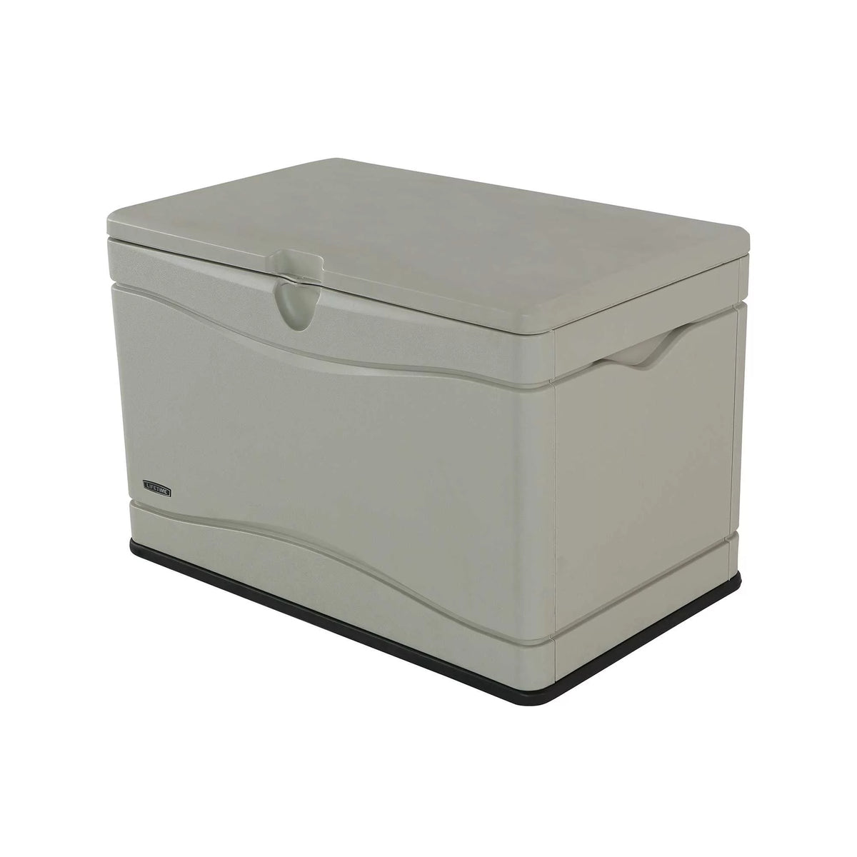 80 Gallon Beige Plastic Deck Box X34473