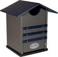 Cardinal Red and Gray Poly Screech Owl Nesting Box Q73456