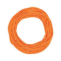 Solid Braid Nylon Utility Rope 1/4x22 x 500ft Orange O788