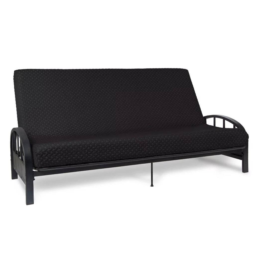 Memory Foam Futon Mattress Full Size Black K5182