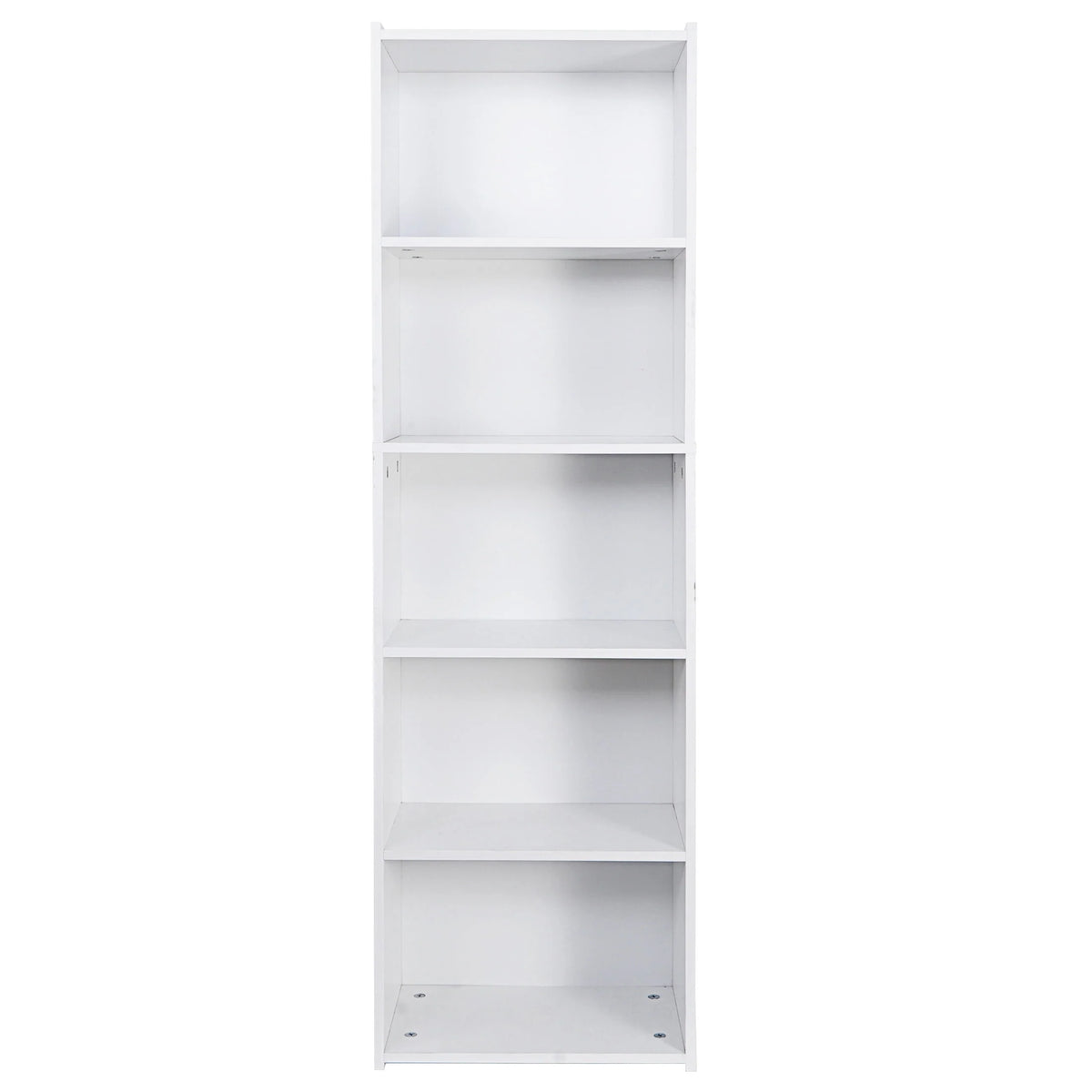 5-Tier Narrow Bookshelf with Adjustable Shelves S368