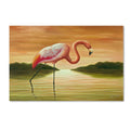 Pink Flamingo Canvas Art Y68001