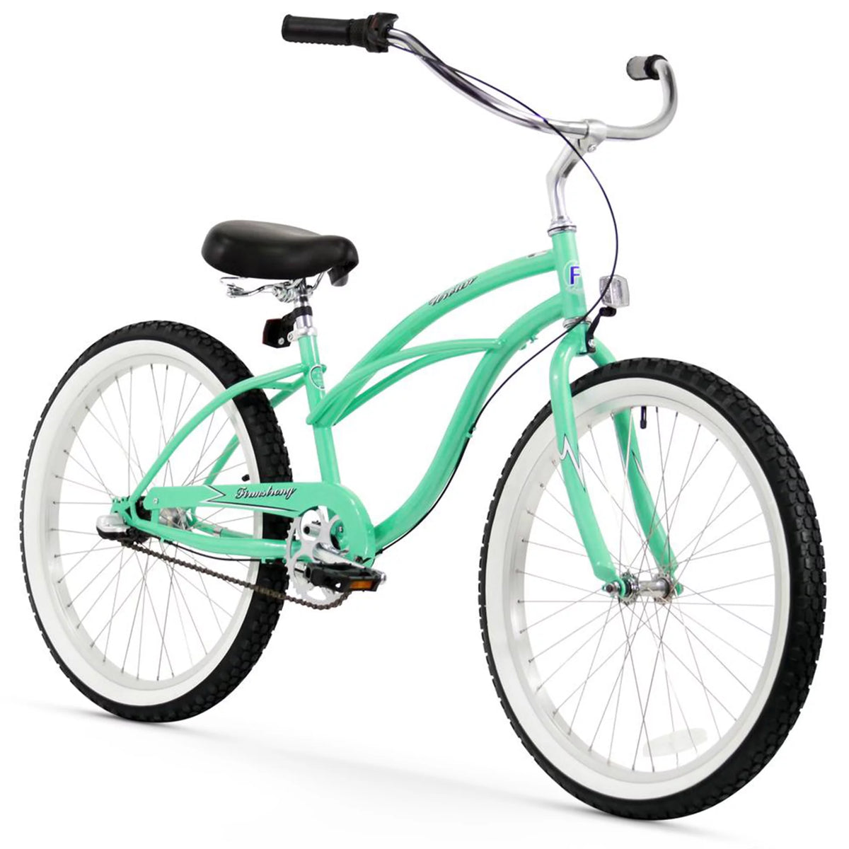 Baby Blue Three Speed Women's Cruiser Bike C64816