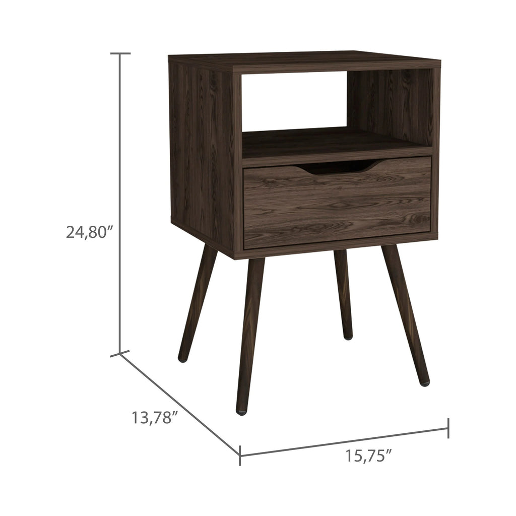 Nightstand Dark Walnut N843817