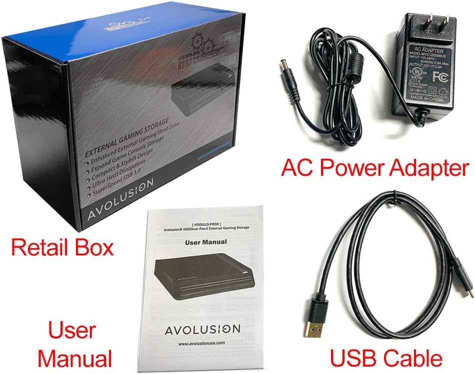 8TB USB 3.0 External Hard Drive B2895