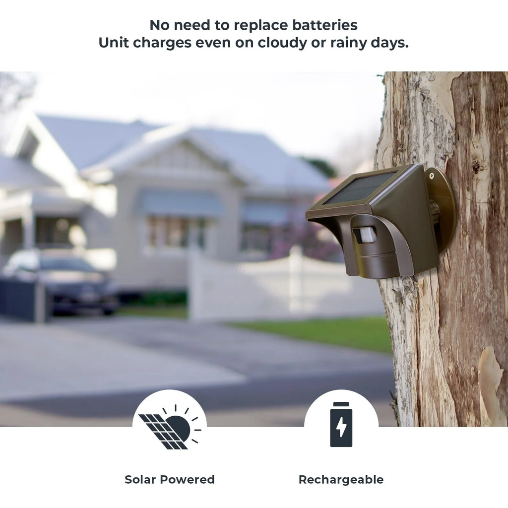 Solar Wireless Driveway Alarm Outdoor D663707