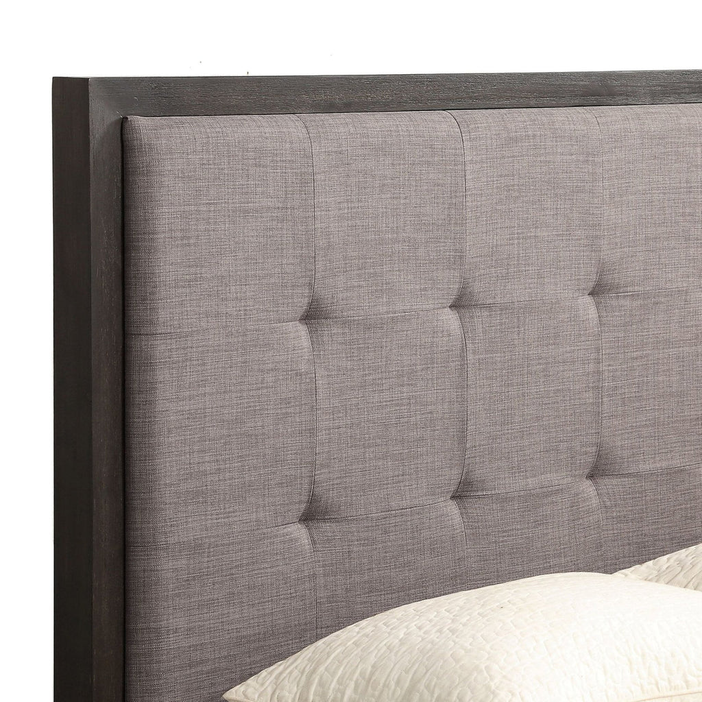 King Tufted Storage Panel Bed Y477