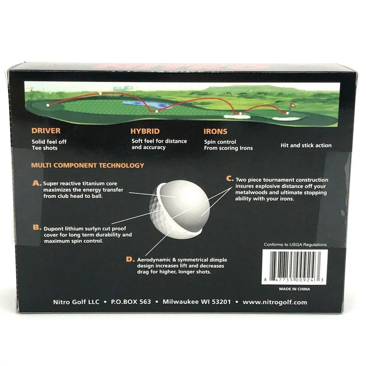 12 Pack Golf Balls K3498