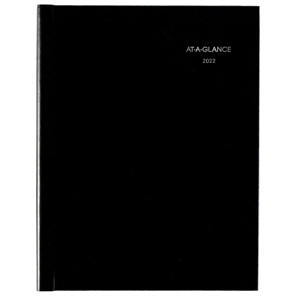Hardcover Black Large Weekly Appointment Book Planner I32943