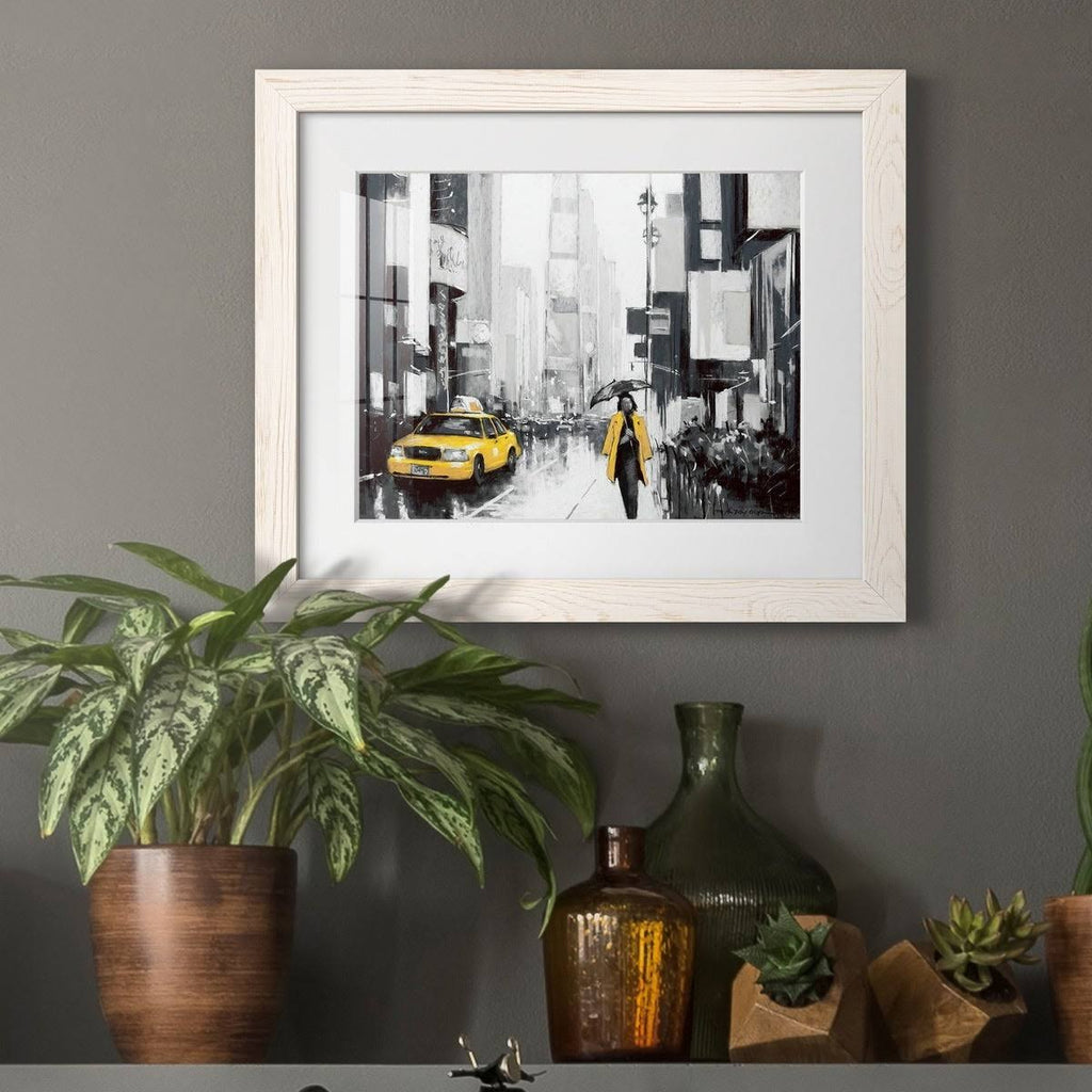 Premium Framed Canvas - 27.5X37.5 - White E597