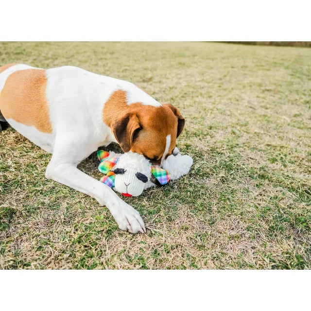 Plush Dog Toy, Medium, 10.5" F221188