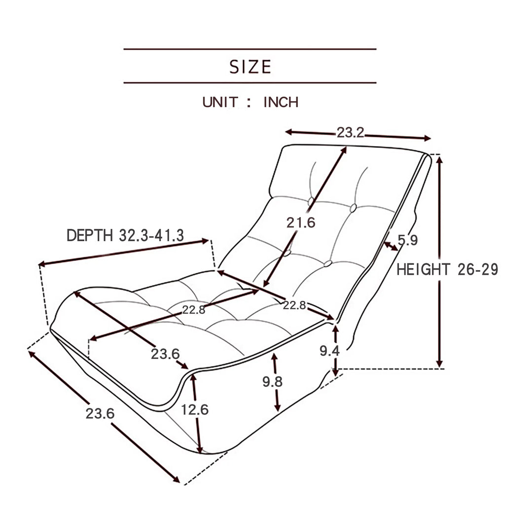 Single Reclining Sofa Chair O334